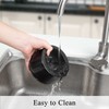 Polished Granite Mortar and Pestle Set, Stone Grinder Bowl for
