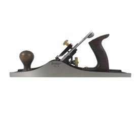 Taytools 469607 Jack Smoothing Bench Hand Plane #5, 14-1/4 Inch Sole, Ductile Cast Body, Lapped Sides and Bottom, Blade RHC 55-60, Sapele Handle and Tote