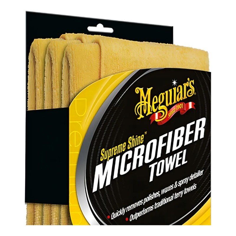 Meguiars X2020 Supreme Shine Toalla De Microfibra Detailer Color Amarillo