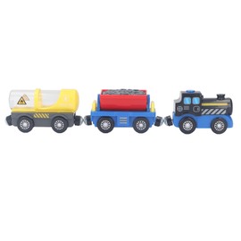 Battery Operated Locomotive Train Magnetic Connection Train Toy Interactive Sound Electric Train Toy for Kids Type 1