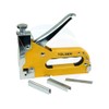 Heavy Duty Chrome 3 Way Stapler Staple Gun Nailer Crown