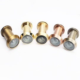 tooloflife 200 Degree Door Viewer Peepholes Camera Door Knockers Peeps Wide Angle for Front Door Spy Hole Security