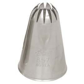 Ateco 857 Deep-Closed-Star Decorating Tube