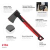 INTERTOOL 18” Adventure Axe, Long Camp Hatchet, Splitting, Chopping, Felling,