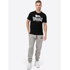 Lonsdale - Jogging Pantalone Lion Two Tones da uomo, Grigio