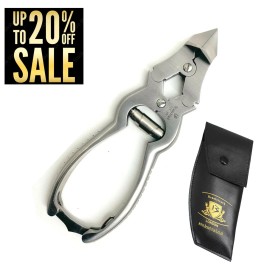 Cortaúñas quiropráctico de podología en forma de luna de alta resistencia/cortaúñas gruesas