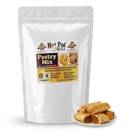 Shortcrust Pastry Mix 800g - Coconut Oil Pie Crust Blend, 'Just Add Water' | Dairy-Free Vegan Baking Mix for Pies, Tarts & Quiches, Pantry Staple, by Hot Pot Africa
