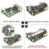 Geekworm X1001 V1.1 PCIe NVMe M.2 SSD 2280 Expansion Board