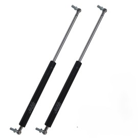 Gas Spring Prop Struts Shock Lift Supports 17 Inches 90lb with L Mount for RV Bed Floor Hatch Trap Door TV Cabinet Heavy Duty Box Lid Window (90lb, 17in)