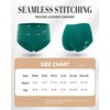 PULIOU Women's High Waisted Cotton Underwear Stretch Briefs Full Coverage