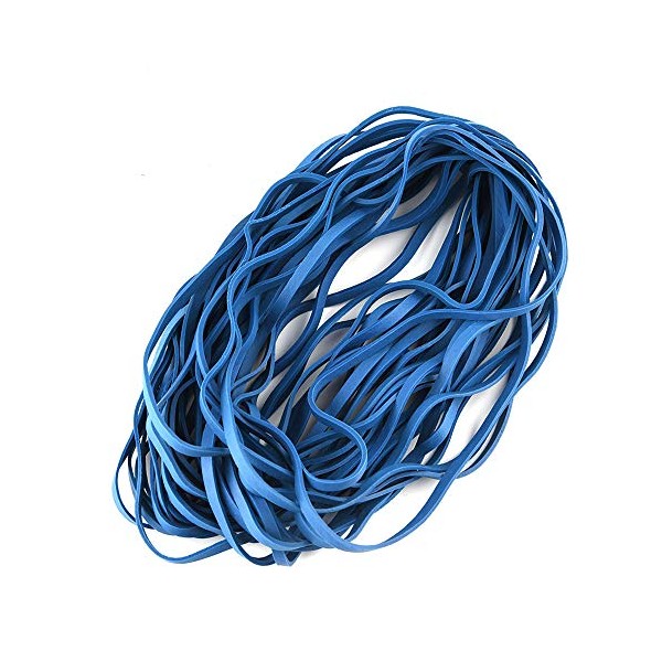 Coopay 60 Pieces Large Rubber Bands Trash Can Band Set