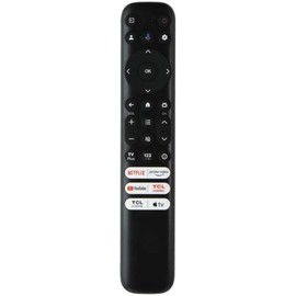 OEM Part - Voice Remote Control Compatible with TCL 55" Class 5-Series 4K QLED Dolby Vision HDR Smart TV Model 55A547