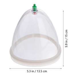 Ciieeo Hand Tools Canning Set 2pcs Chinese Cupping Set Manual Vacuum Cupping Cups Body Massage Cups Puller Cupping Device Acupoint Cupping Hand Tools Canning Set