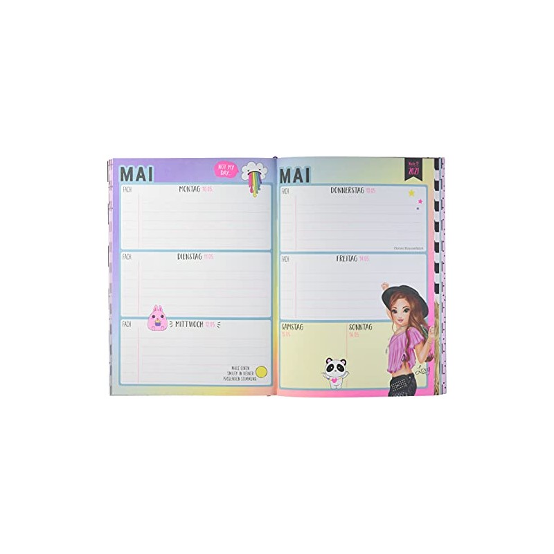 Depesche 11083 school planner TOPModel 2020/21, pink