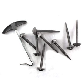 8 Tent Peg & Extractor Set - For Ground Sheets - Pack of 1