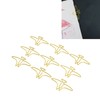 100pcs Paper Clips Prevent Slip Cute Animal Shaped Decorative Metal