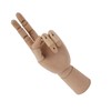 Flexible Wooden Hand Model Moveable Wooden Artists Manikin Hand Figure