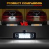 Gempro LED License Plate Lights Rear Tag Lamps for 2010-2014