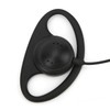 Walkie Talkie Earphone D Shape Comfortable Universal Earpiece Fit for