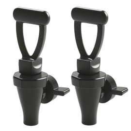 SDRZJX 2 PCS Replacement Faucet Kits for Ice Tea Dispenser Reusable Spigot for Tea Urn with 2 Wing Nuts and 2 C-Rings Replace#: 03260.0002