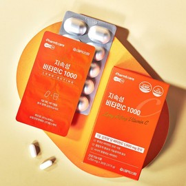 Lacton long-acting vitamin C 1000mg 30 capsules 3 boxes / 락토온 지속성비타민C 1000mg 30캡슐 3박스