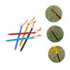 Totority 5pcs Durable Tent Nails Pins Portable Design for Camping