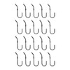 Stevens Lake Parts Set of 20 SJ Hooks for Rubber