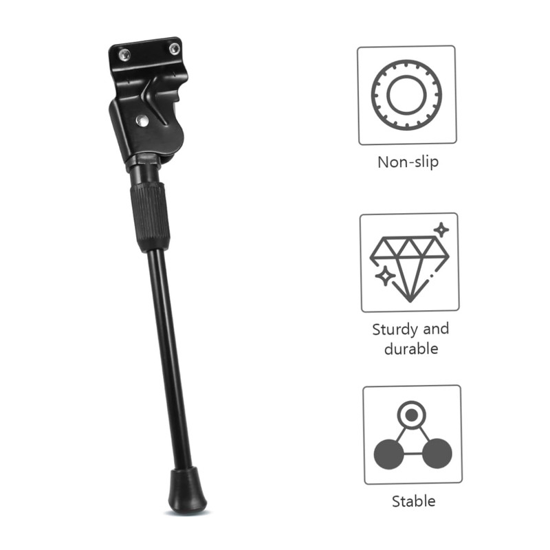 COHEALI Aluminum Alloy Mtb Kickstand Durable Bike Stand Support for