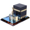 Muslim Crystal Gilded Kaaba Three Piece Model Islamic Building Handicrafts