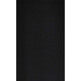 Plain Color Tenugui, Black, Tokuoka Washi, Made in Japan, Length 39.4 inches (100 cm)