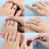 SAILIMUE 6 Pcs Fidget Anxiety Rings for Women Adjustable Open