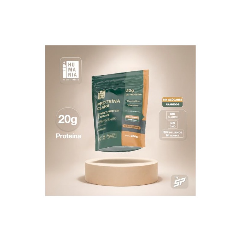 SP HUMANIA Proteína Clara Clear Whey Tropical Mix 250g 10