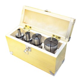 1/4-1-15/16" 4 Pc Expanding 5C Collet Set Lathe Fixture Machinist Tool 5C spindle