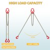WowDIY Lifting Chains with Adjuster Hooks, 5/16 Inch x 10