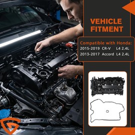 Valve Cover Fit for Honda CR-V 2.4L 12310-RDF-A01 2015-19