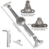 YAYODS 4PCS Heavy Duty Lid Support Hinges, Folding Lid Support