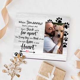 Orchroma Dog Memorial Gifts for Loss of Dog,Pet Memorial Gifts for Dogs Cats,Dog Cat Passing Away Gifts,Gift for Pet Owner Pet Lovers Dog Catmemorial Picture Frame,8x10 Photo Frame
