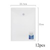 Document Wallet A4 Transparent Folder Pack of 12 Document Folder