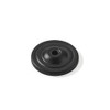 khtumeware 10 Pack 1.5 Inch Matte Black Backplate for Cabinet
