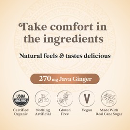 CHIMES PEPPERMINT Ginger Chews (1-Pound 1 LB BAG) Premium Natural Chewy Ginger Candy — 16 OZ Individually Wrapped Ginger Chew Candy