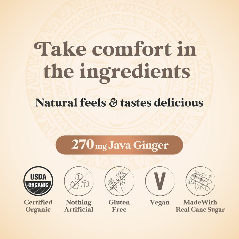CHIMES PEPPERMINT Ginger Chews (1-Pound 1 LB BAG) Premium Natural