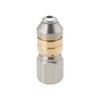 EMSea 1Pc 1/8 Inch Rotering Pipe Cleaning Nozzle Stainless Steel