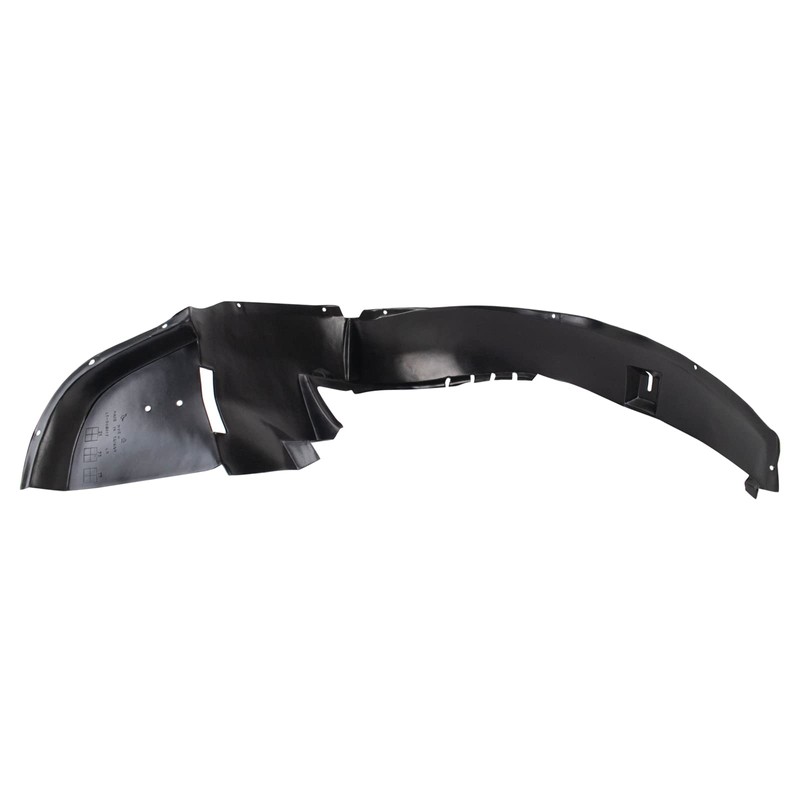 TRQ Front Left Inner Fender Liner Black Drivers Side Compatible