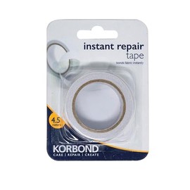 KORBOND Instant Bond Fabric Tape - NO IRONING REQUIRED - Emergency Fix Clothes Tape for Repair and Temporary Hems