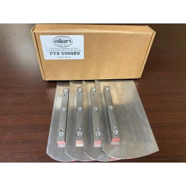 Allen 4.75" x 9" Power Trowel Combo Blades - Fits 24" Allen, Whiteman, Bartell, Wacker