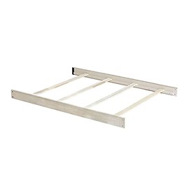 Full-Size Conversion Kit Bed Rails for Kingsley & Centennial Convertible Cribs - Solid Wood Rail - Toddler and Adult Bed Rail for Full-Size Beds - Essential Nursery & Baby Furniture (Seashell)