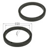 Tomzz Audio 2800 018 Solid Spacer for 165 mm DIN