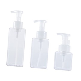 CAXUSD 4pcs 650ml Travel Shampoo Foam Pump Bottles Pp Petg Material Portable for Home Hotel Use