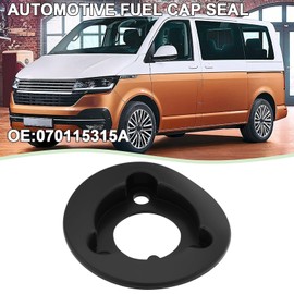 LT Easiyl 1 x Car Fuel Cap Gasket Compatible with VW Multivan Transporter T5 OE 070115315A Diameter 94mm Valve Cover Gasket Black