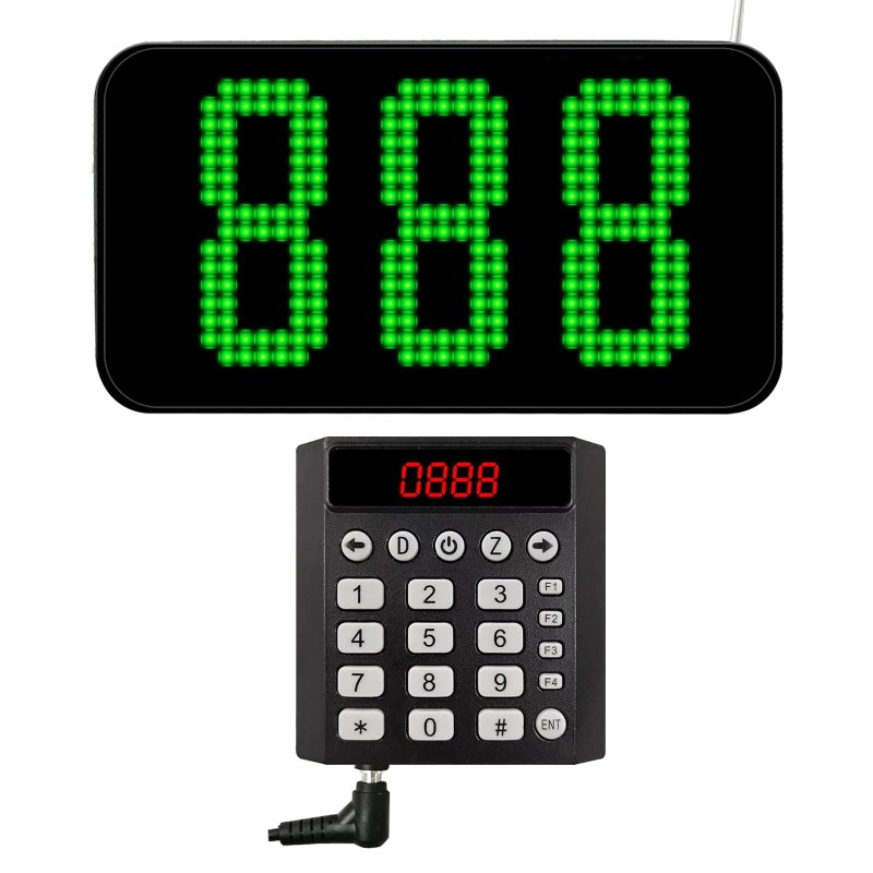 Wireless Queue Management System Wireless Calling Paging System for Bank